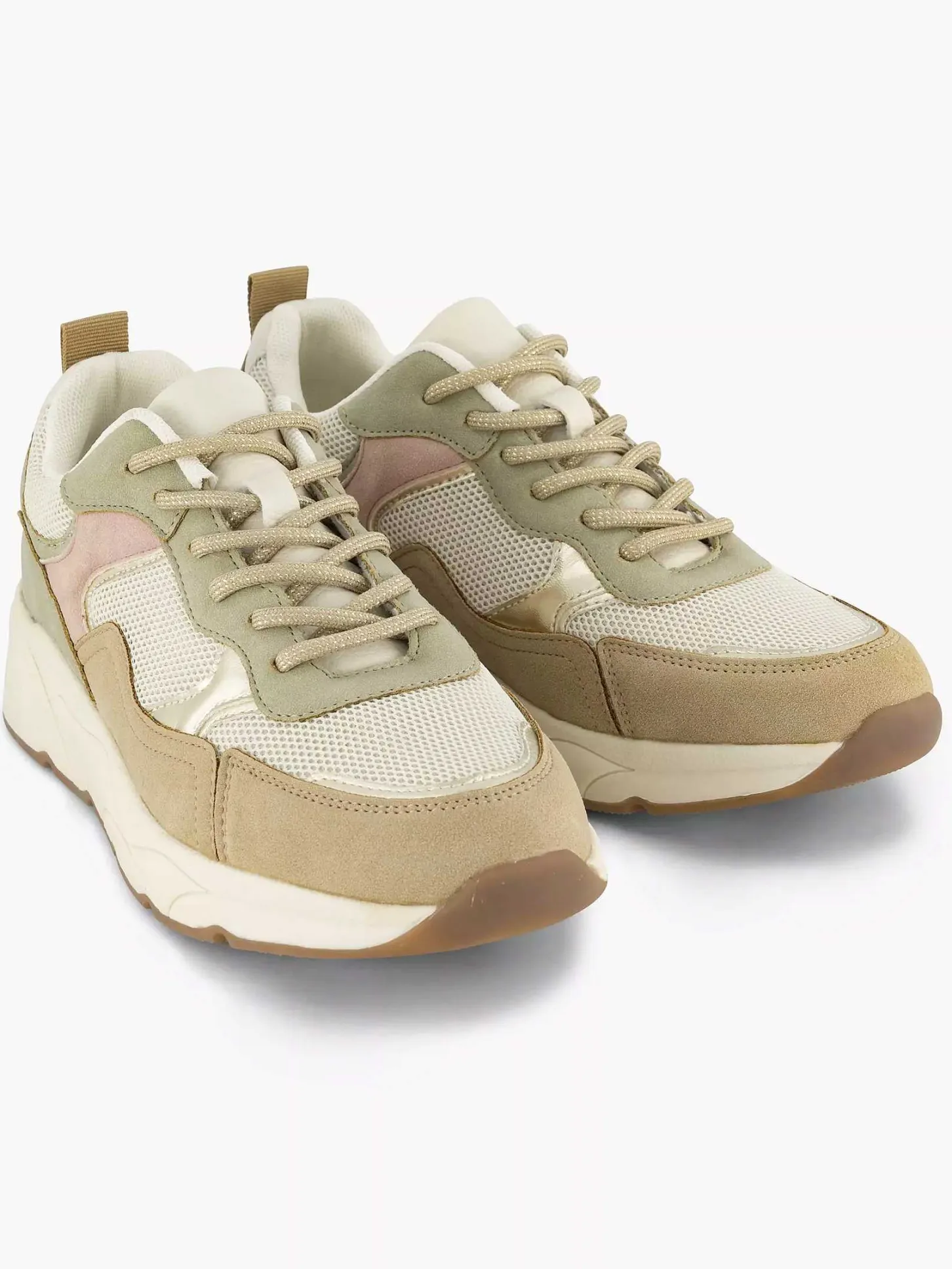 Online Khaki Sneaker Dames Sneakers
