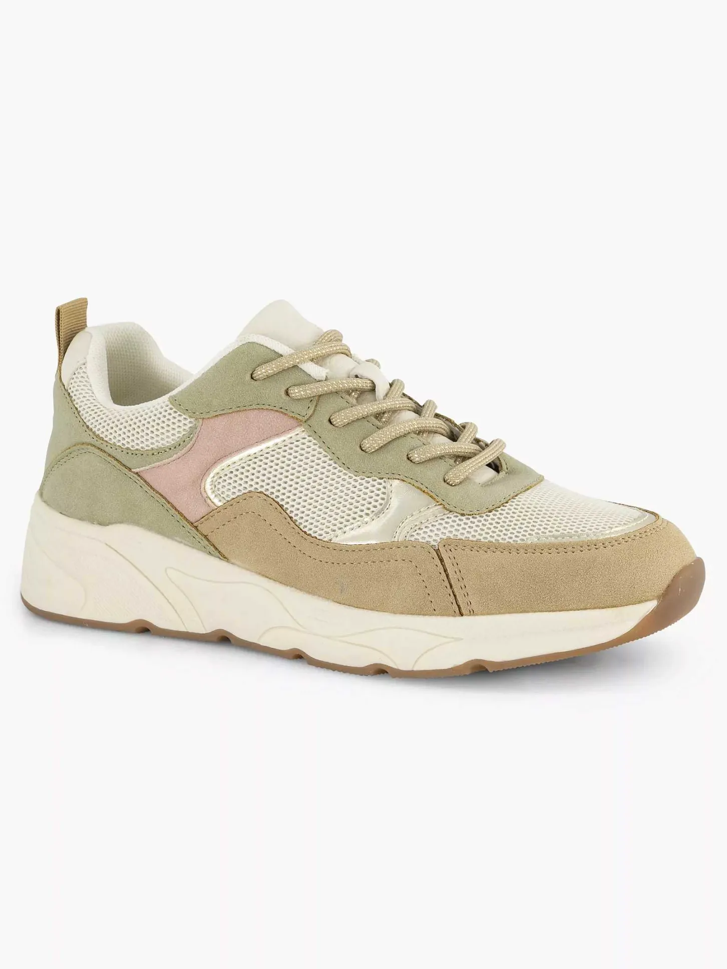 Online Khaki Sneaker Dames Sneakers