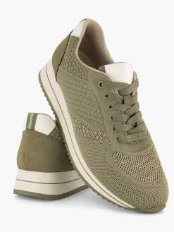 Online Khaki Sneaker Dames Comfort Schoenen