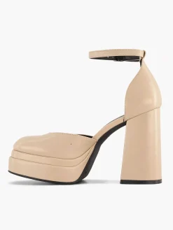Hot Koffie Platform Pump Dames Pumps
