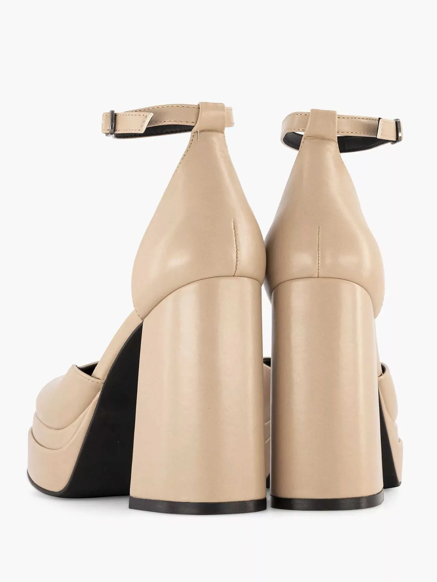 Hot Koffie Platform Pump Dames Pumps