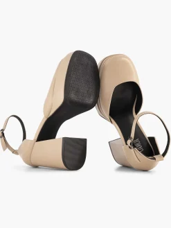 Hot Koffie Platform Pump Dames Pumps