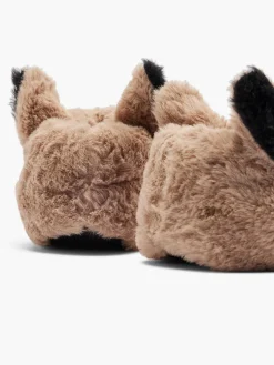 Lichtbruine Pantoffel Hond Kinderen Babyschoenen