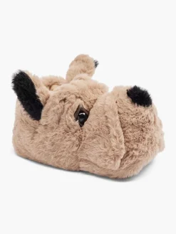 Lichtbruine Pantoffel Hond Kinderen Babyschoenen