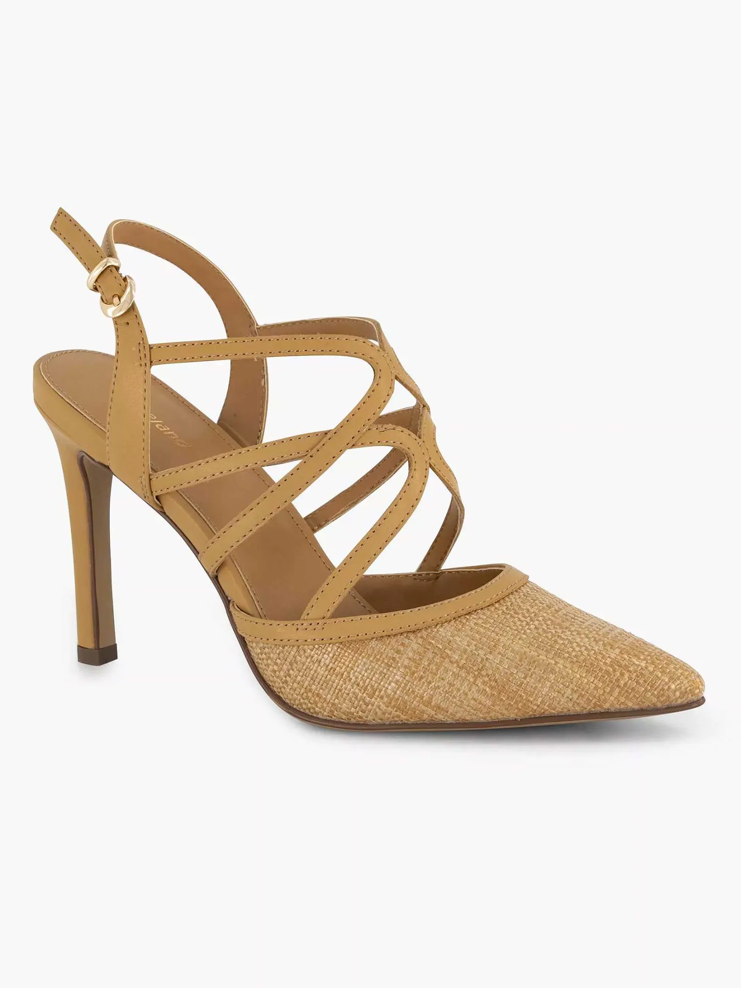 Best Lichtbruine Slingback Dames Pumps