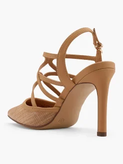 Best Lichtbruine Slingback Dames Pumps