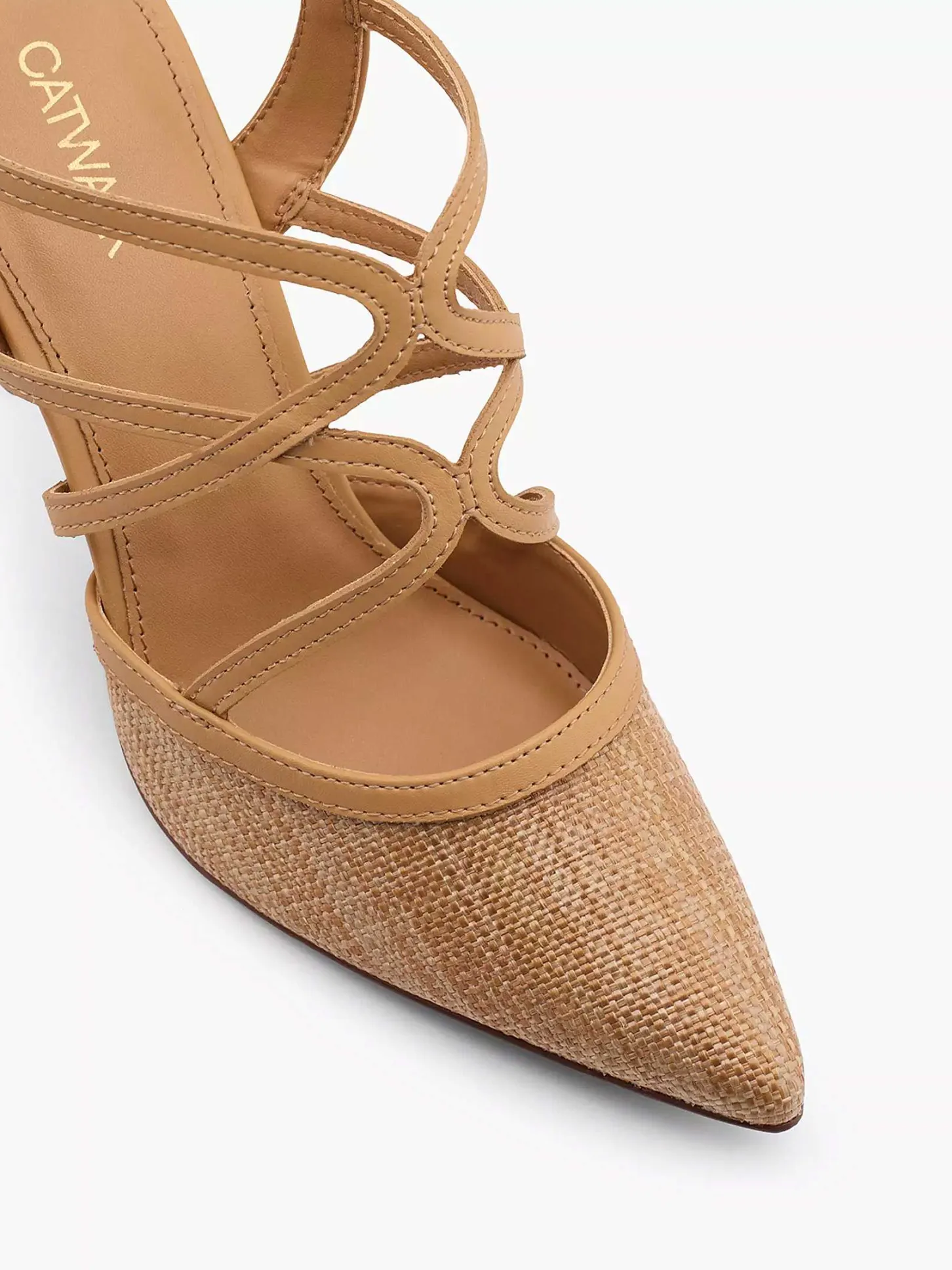 Best Lichtbruine Slingback Dames Pumps
