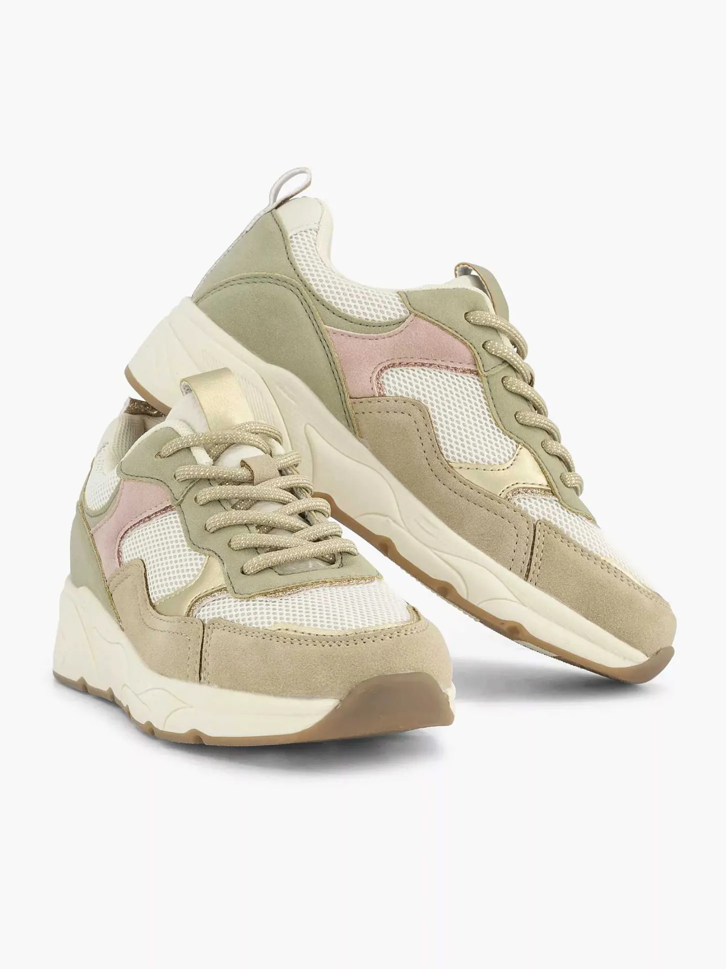 Online Lichtgroene Chunky Sneaker Kinderen Jongensschoenen