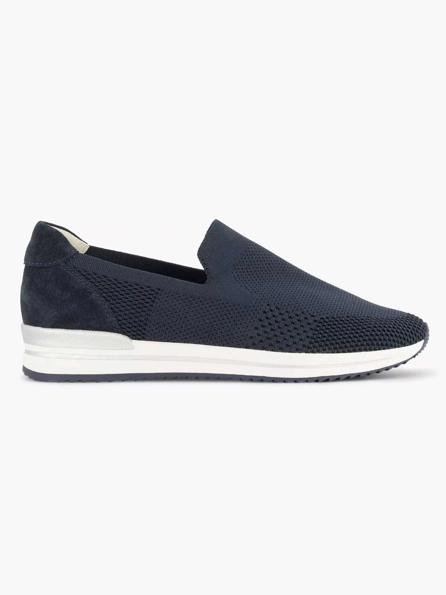 Sale Marineblauwe Comfort Instapper Dames Comfort Schoenen