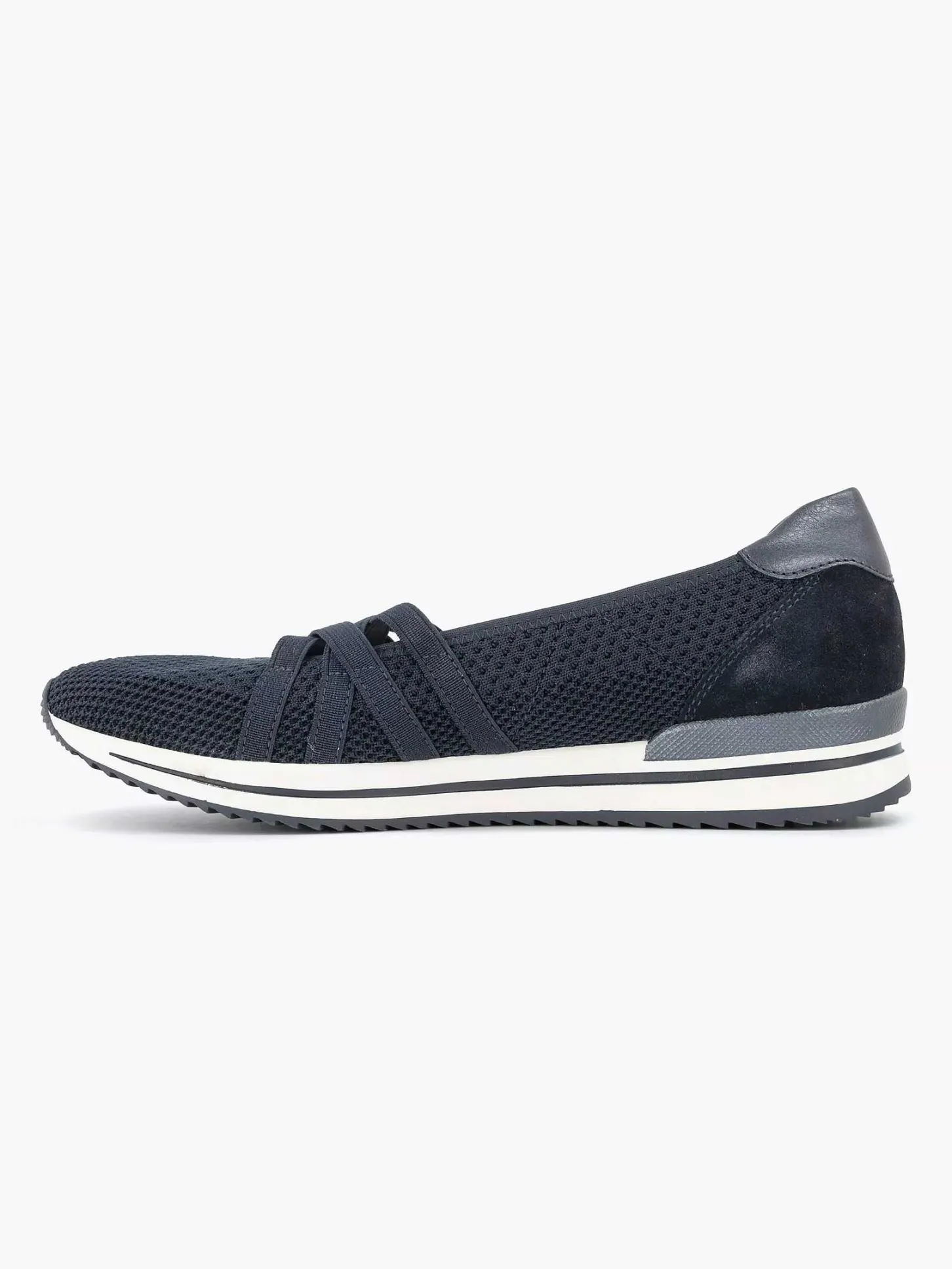 Online Marineblauwe Comfort Instapper Dames Comfort Schoenen