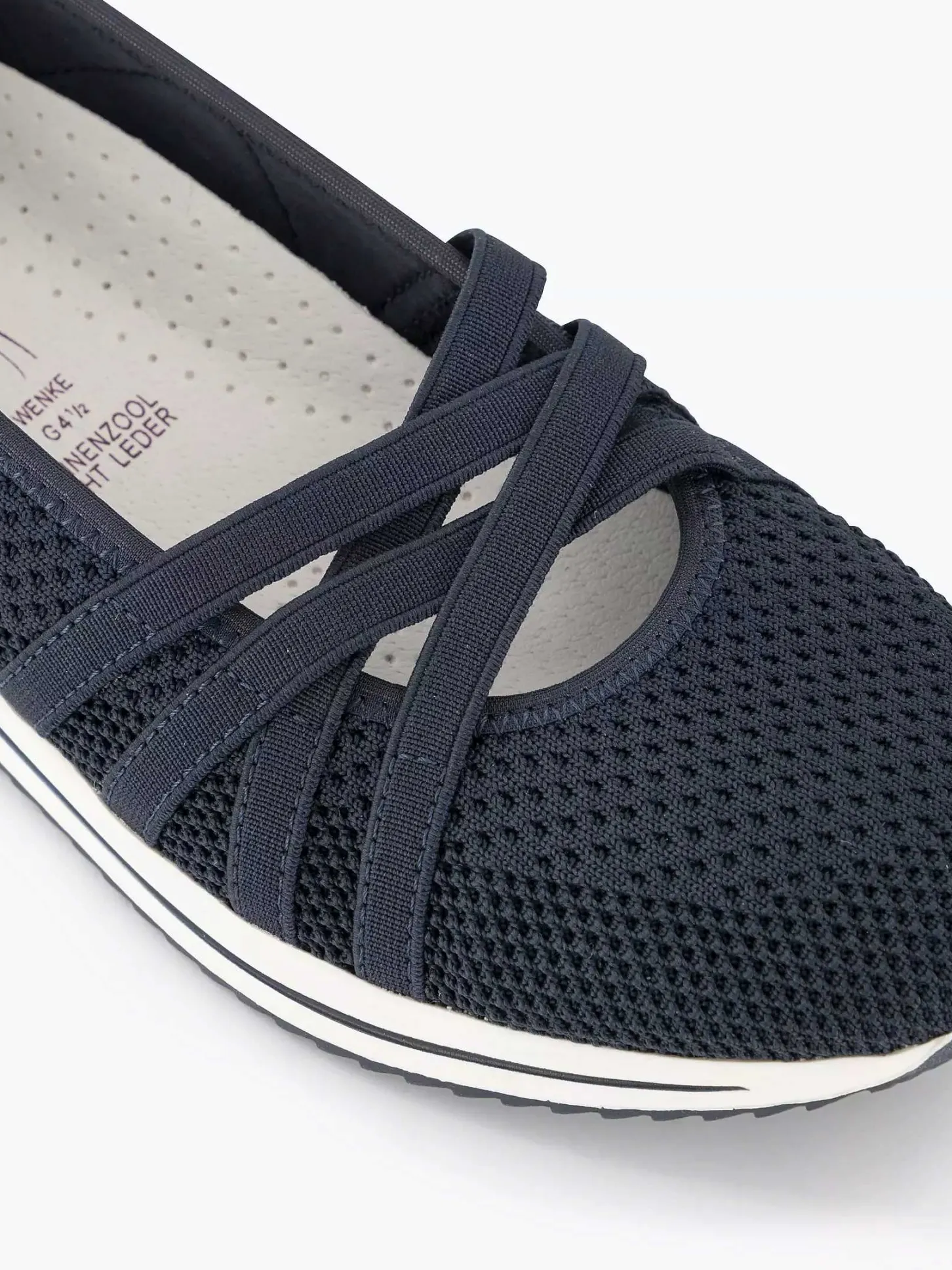 Online Marineblauwe Comfort Instapper Dames Comfort Schoenen