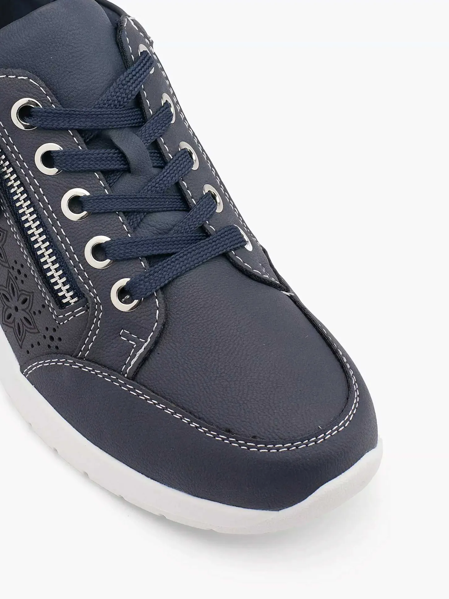 New Marineblauwe Comfort Sneaker Dames Comfort Schoenen