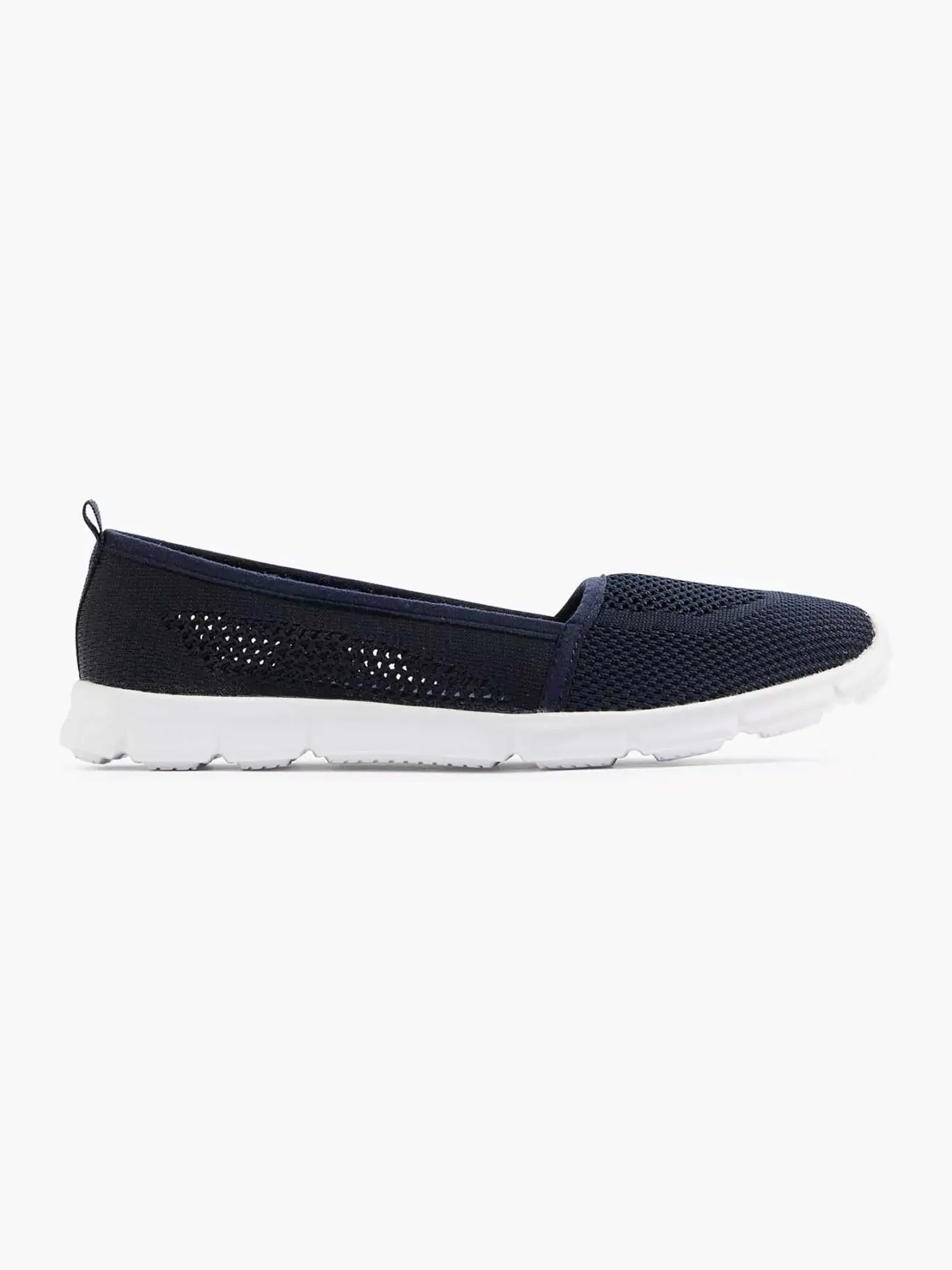 New Marineblauwe Instapper Memory Foam Dames Instappers