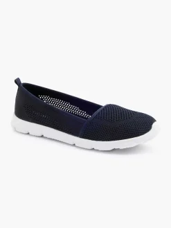 New Marineblauwe Instapper Memory Foam Dames Instappers