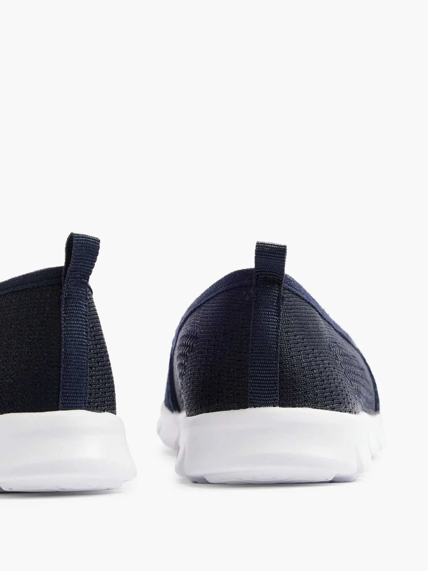 New Marineblauwe Instapper Memory Foam Dames Instappers