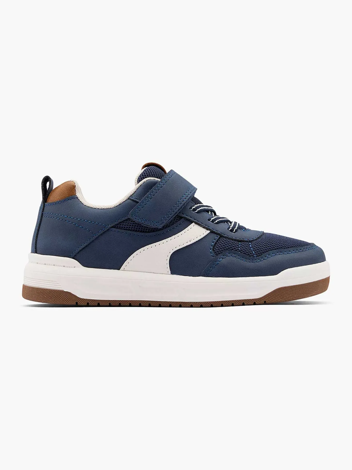 Online Marineblauwe Velcro Sneaker Kinderen Jongensschoenen