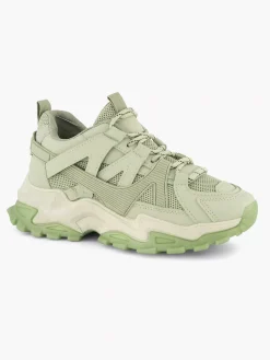 Outlet Mintgroene Chunky Sneaker Dames Sneakers