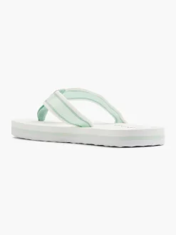 Mintgroene Teenslipper Dames Sandalen