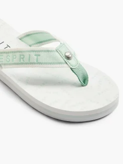 Mintgroene Teenslipper Dames Sandalen