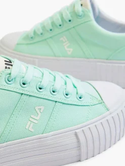 Best Mintkleurige Canvas Sneaker Platform Dames Sneakers