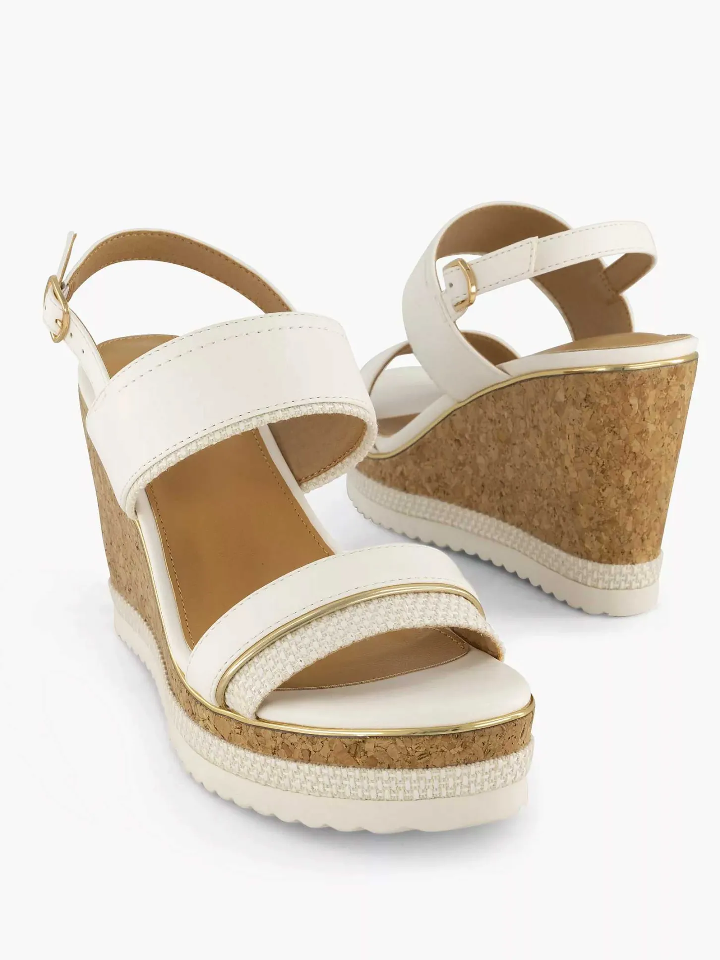 Online Off White Sandalette Dames Sandalen