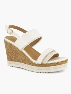 Online Off White Sandalette Dames Sandalen