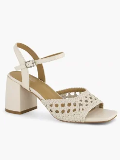 Hot Off White Sandalette Dames Sandalen