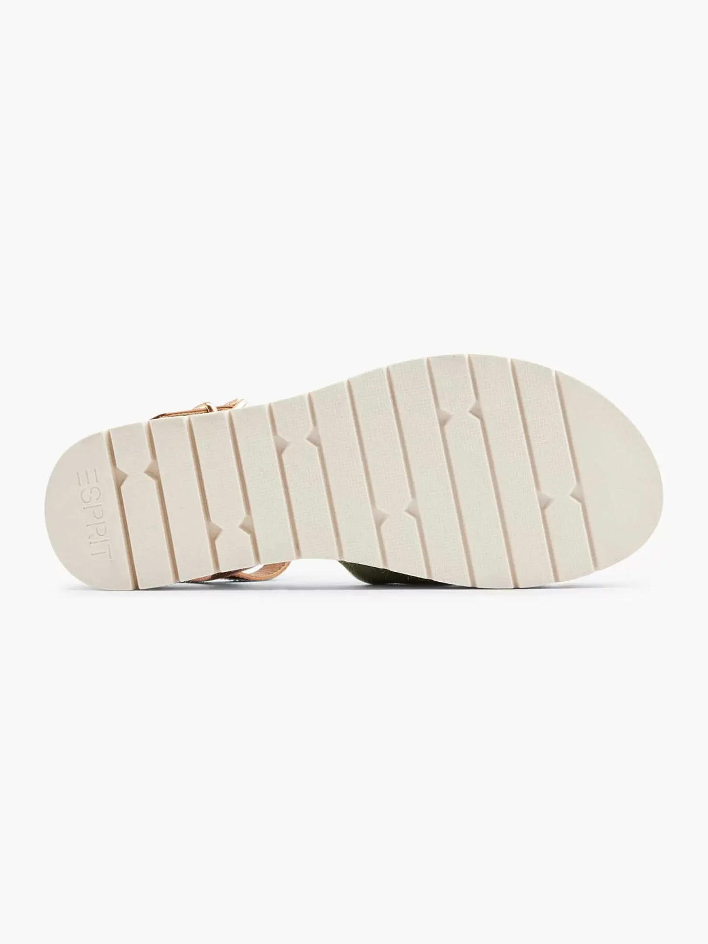 Online Olijf Platform Sandaal Dames Sandalen