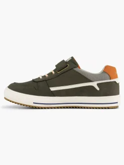 Outlet Olijf Sneaker Kinderen Jongensschoenen
