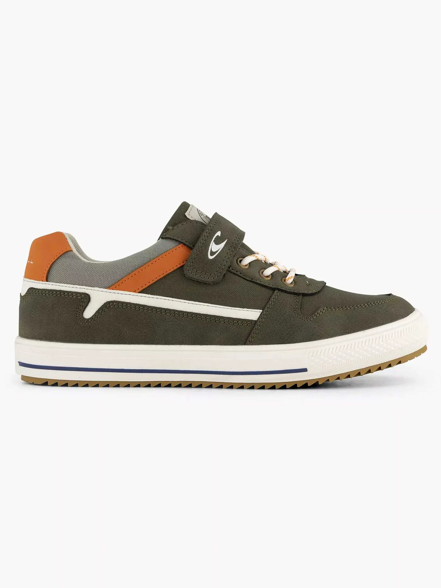 Outlet Olijf Sneaker Kinderen Jongensschoenen