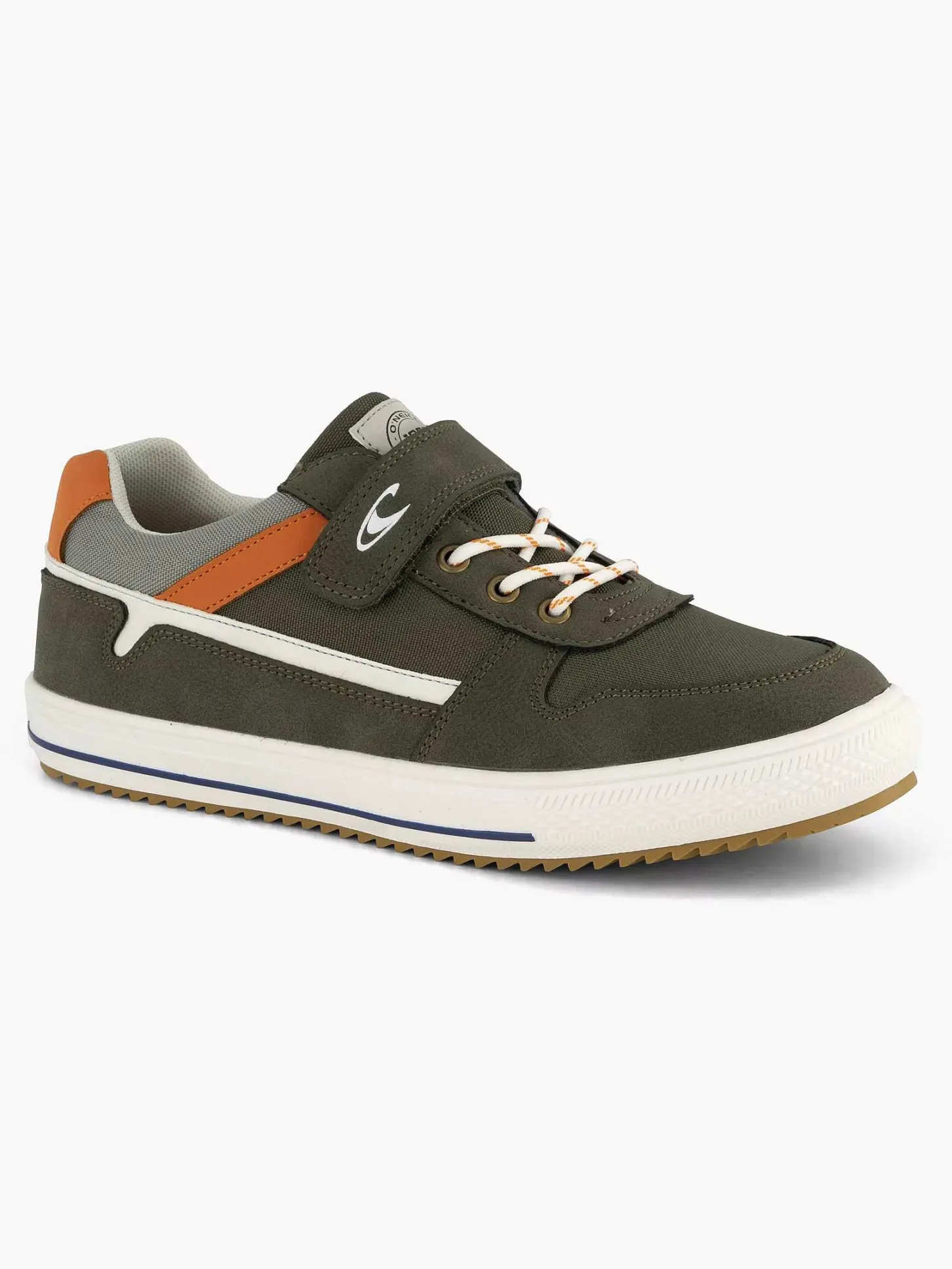 Outlet Olijf Sneaker Kinderen Jongensschoenen