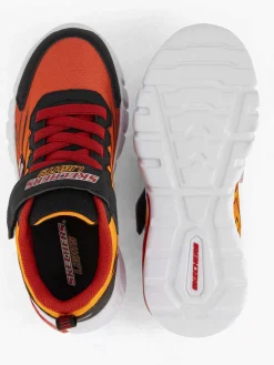 Outlet Oranje Sneaker Lichtjes Kinderen Jongensschoenen
