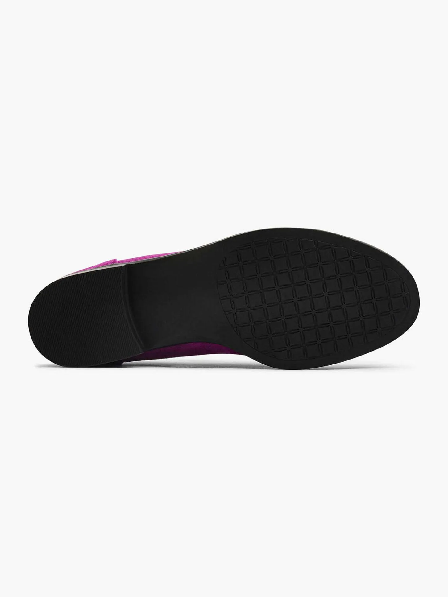 Online Paarse Loafer Sierketting Dames Instappers