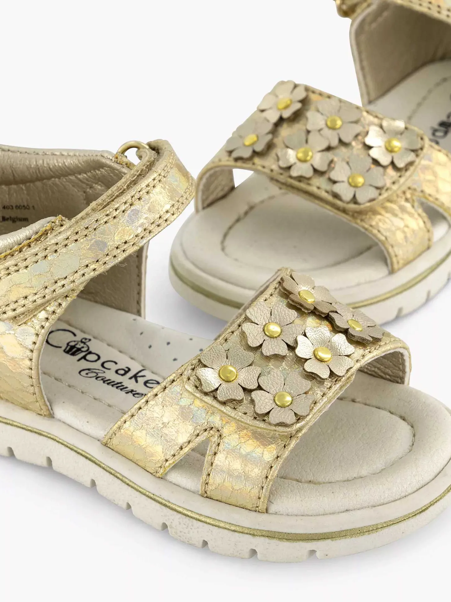 Outlet Platina Sandaal Bloemen Kinderen Jongensschoenen