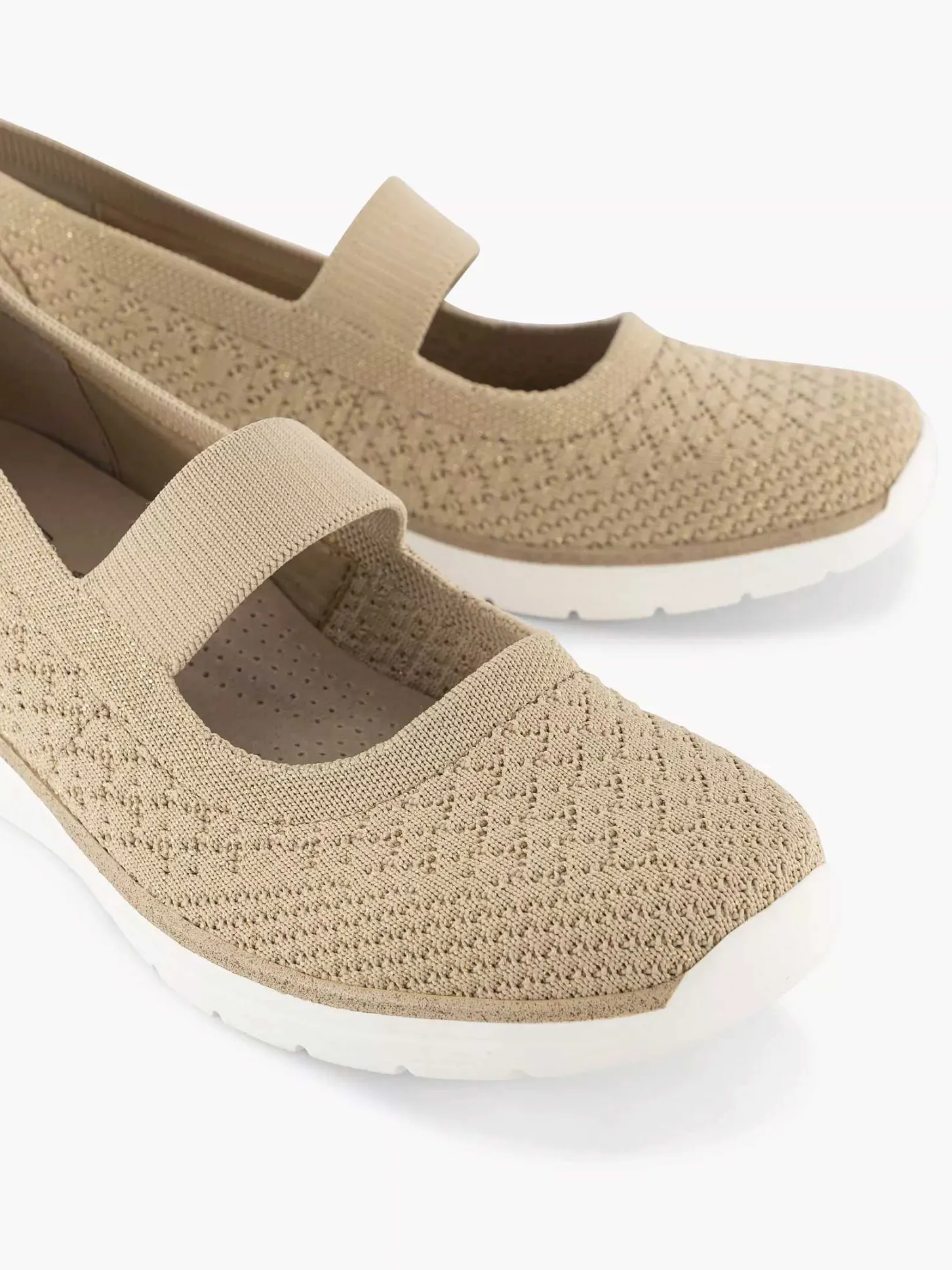 Rosegouden Instapper Dames Comfort Schoenen