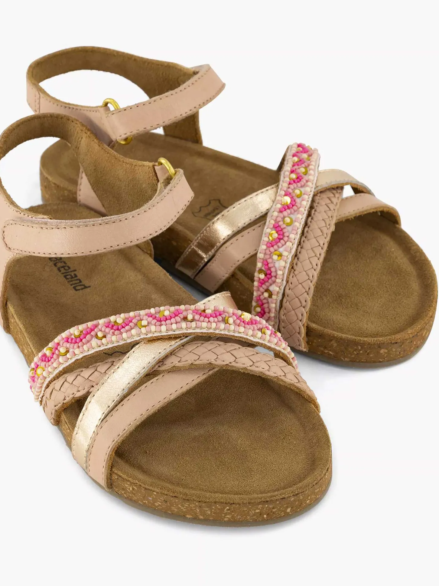 Clearance Rosegouden Sandaal Kinderen Babyschoenen