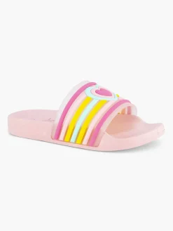 Roze Badslipper Kinderen Babyschoenen