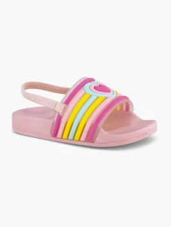 Roze Badslipper Kinderen Babyschoenen