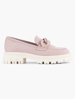 Sale Roze Chunky Loafer Sierketting Dames Instappers