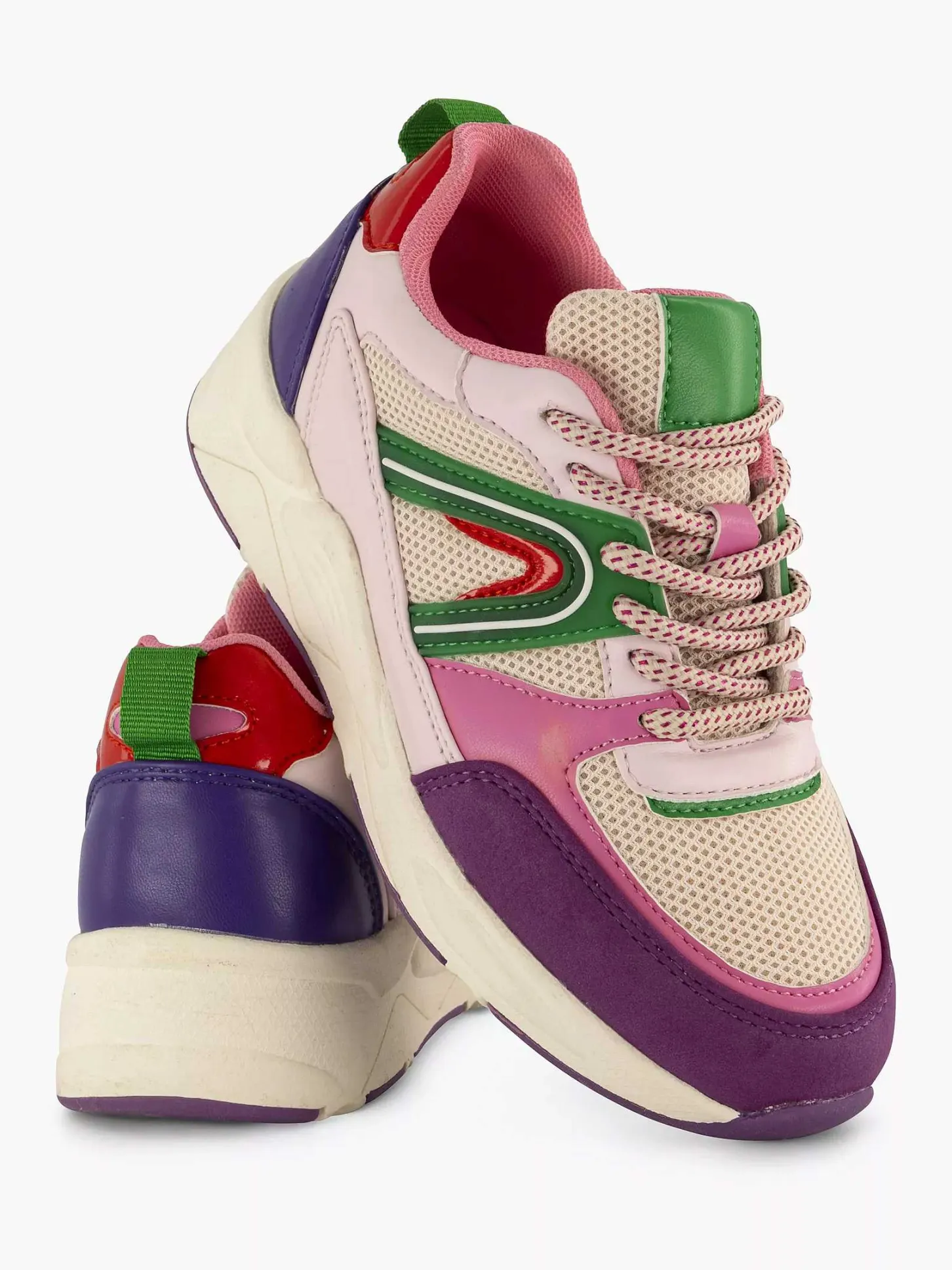 New Roze Chunky Sneaker Kinderen Babyschoenen