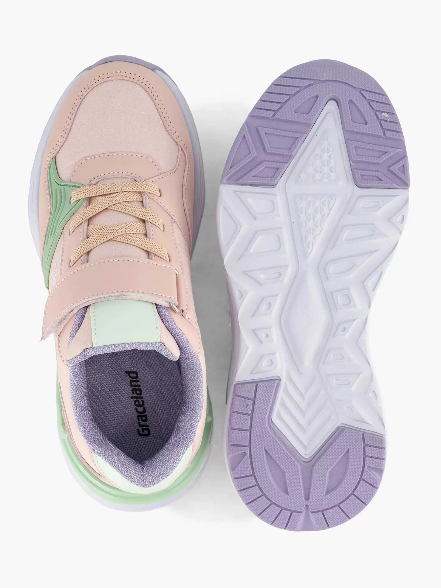 Online Roze Chunky Sneaker Kinderen Jongensschoenen