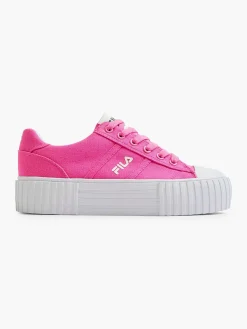 Discount Roze Platform Canvas Sneaker Dames Sneakers