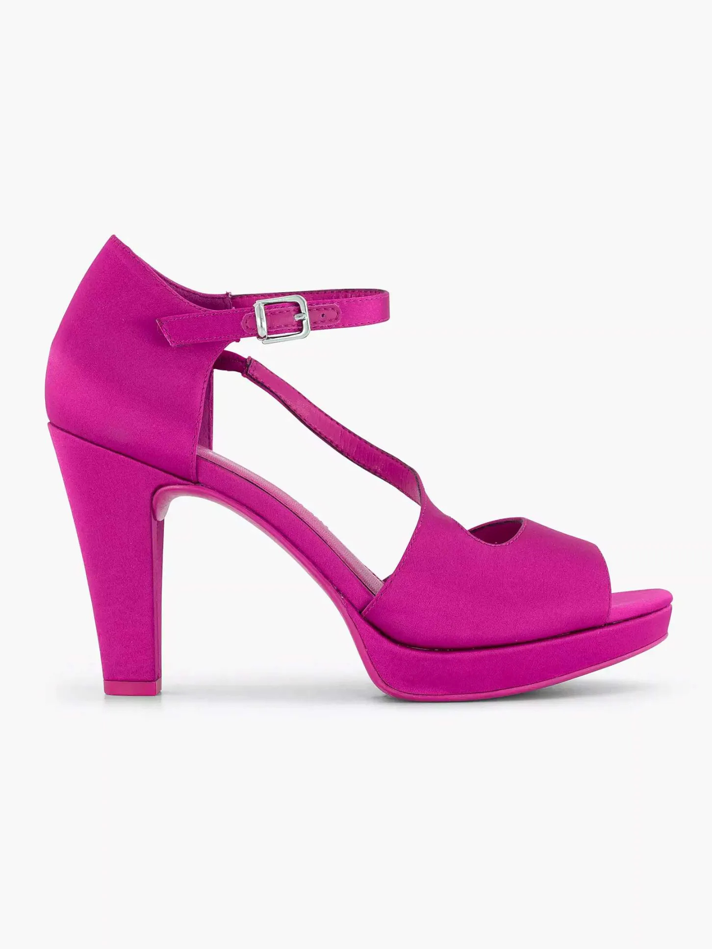 Outlet Roze Pump Satijn Dames Pumps