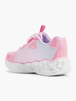 Hot Roze Sneaker Met Lichtjes Zeemeermin Kinderen Jongensschoenen