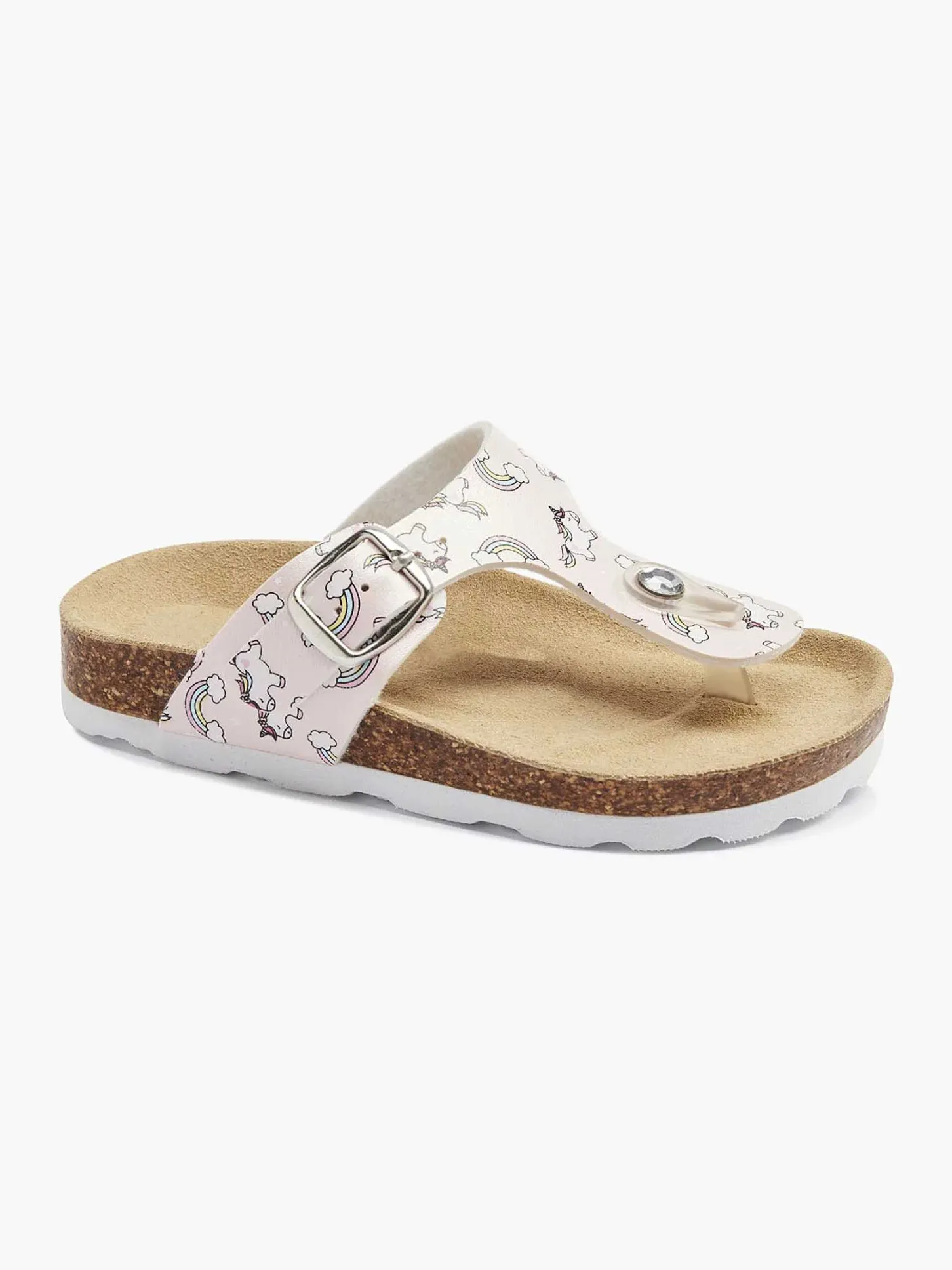 Outlet Roze Teenslipper Elastiek Kinderen Jongensschoenen