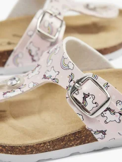 Outlet Roze Teenslipper Elastiek Kinderen Jongensschoenen