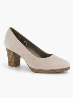 Sale Taupe Beige Comfort Pump Dames Comfort Schoenen