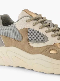 Hot Taupe Chunky Sneaker Dames Sneakers