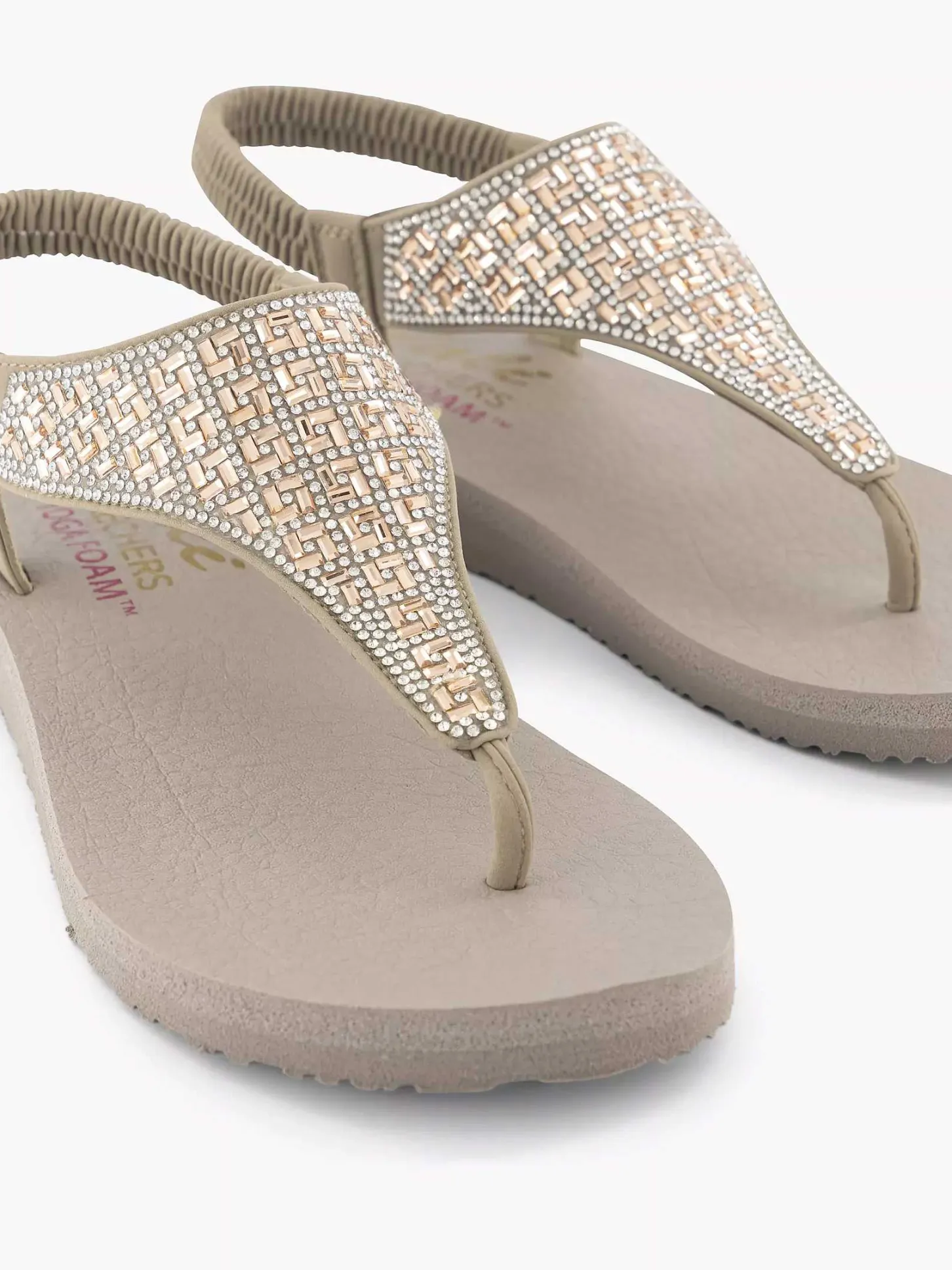Discount Taupe Sandaal Dames Sandalen