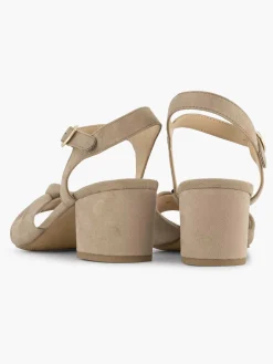 Taupe Sandalette Dames Sandalen